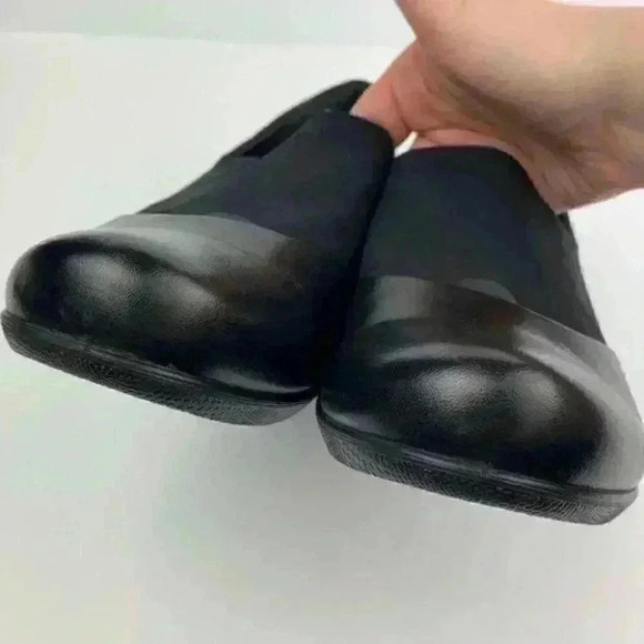 New Ecco heels 41 10-10.5 Black leather gore-Tex - Picture 7 of 9